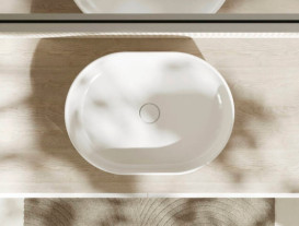 Раковина для ванной Hansgrohe Xuniva U SmartClean 55х40 см керамика белый 61073450