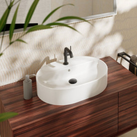 Раковина для ванної Hansgrohe Xuniva U 60х45 см кераміка білий 60171450