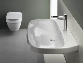 Раковина для ванной Hatria Abito 100х54 см керамика белый 00YXXH01