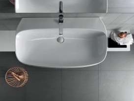 Раковина для ванной Hatria Abito 100х54 см керамика белый 00YXXH01