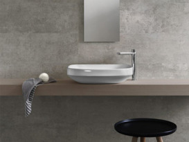 Раковина для ванной Hatria Abito 58x45 см фаянс айвори A0YXXA12