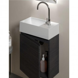 Раковина для ванної Hatria Bahia 13 45x25 см кераміка білий глянцевий BH0450250011TS0