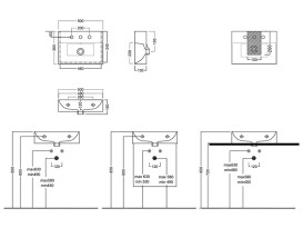 Раковина для ванной Hatria Bahia 13 50х36,5 см керамика белый BH0500365011TS0