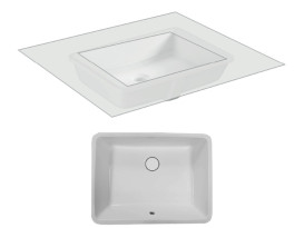 Раковина для ванной Hatria Bahia 13 50х38 см керамика белый глянцевый BH0500380010TU0
