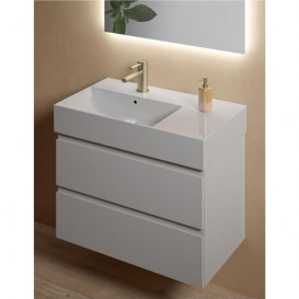 Раковина для ванної Hatria Bahia 13 80х46,5 см кераміка білий глянцевий BHD800465011TS0