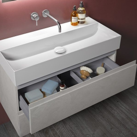 Раковина для ванной Hatria Bahia 13 80х46,5 см керамика белый матовый BH0800465251TS0