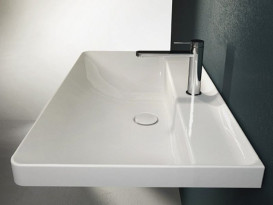 Раковина для ванної Hatria Canalgrande 80х50 см кераміка білий глянцевий 00Y1EK01