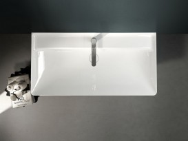 Раковина для ванной Hatria Canalgrande подвесная/накладная 100х50 см белый Y1EL01