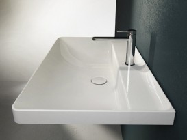 Раковина для ванной Hatria Canalgrande подвесная/накладная 60х50 см белый Y1EJ01