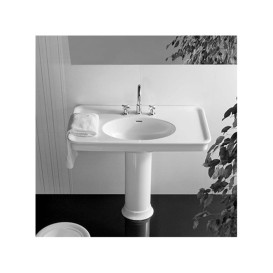 Раковина для ванной Hatria Dolcevita 100х55 см санитарный фарфор белый 00Y0F001