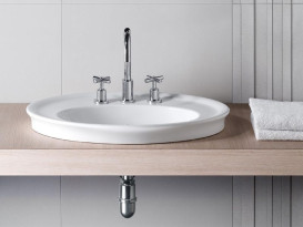 Раковина для ванной Hatria Dolcevita 65х48 см санитарный фарфор белый 00Y0PL01