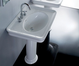 Раковина для ванной Hatria Dolcevita 75х57,5 см санитарный фарфор белый 00Y0EJ01