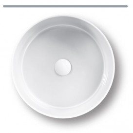 Раковина для ванної Hatria Happy Hour 7:00 накладна Ø44 см білий Y1VG01