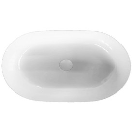 Раковина для ванної Hatria Happy Hour 21:00 S 75х38 см фаянс білий 00Y8AL01