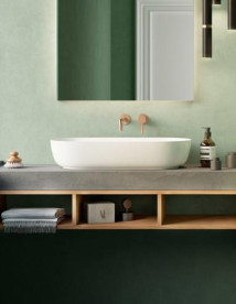 Раковина для ванної Hatria Happy Hour 21:00 S 75х38 см фаянс білий 00Y8AL01