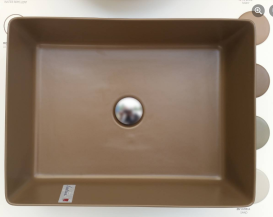 Раковина для ванної Hatria Happy Hour Alchemy 11:00 S 50х38 см фаянс крит A0Y1VH28