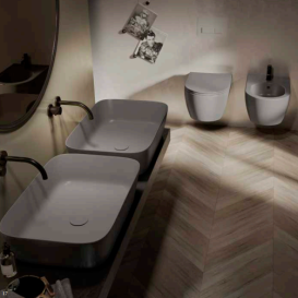 Раковина для ванної Hatria Happy Hour Alchemy 11:00 S 50х38 см фаянс табак A0Y1VH29