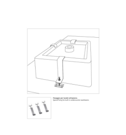 Раковина для ванної Hatria Happy Hour Slim 21:15 S 75х38 см фаянс врізна фаянс білий 00Y8AR01