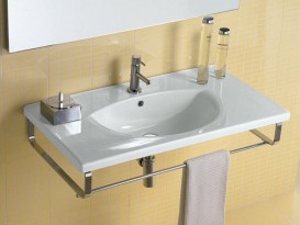 Раковина для ванної Hatria Susan 95х50 см санфарфор білий Y0HI01