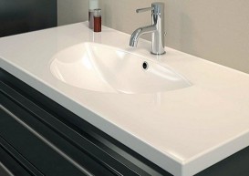 Раковина для ванної Hatria Susan 95х50 см санфарфор білий Y0HI01