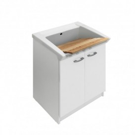 Раковина для ванної господарська Hatria Specials 51х60 см санфарфор білий YXMA01