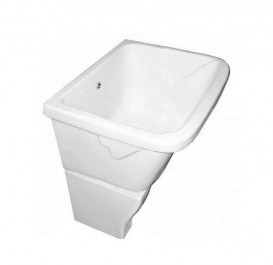 Раковина для ванной хозяйственная Hatria Specials 50х60 см санфарфор белый Y1VD01