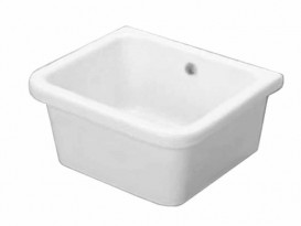 Раковина для ванной хозяйственная Hatria Specials 42.5х38.5 см санфарфор белый YN0201