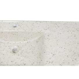 Раковина для ванної Insana Leana L 125х48х13 чаша ліворуч штучний камінь кварцит А0054531