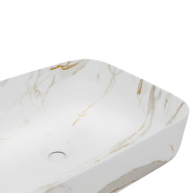 Раковина для ванной Insana Ofay 50х39 см керамика белый/коричневый А0055232