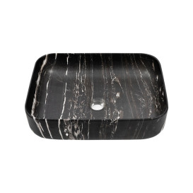 Раковина для ванной Insana Soho 50х39 см керамика черный/белый А0055233