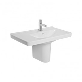 Раковина для ванной Jika Cubito perla 75х45 см чаша справа керамика белый H8124211001041