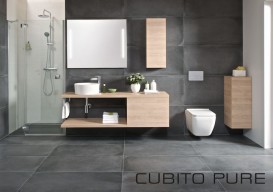 Раковина для ванної Jika Cubito Pure perla Ø 43 см кераміка білий H8184201001121