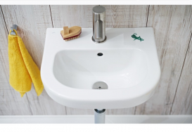 Раковина для ванной Jika Deep детская 45х37 см белый с декором H8156140001341