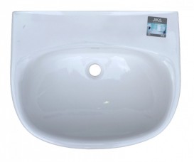 Раковина для ванной Jika Zeta 50х40 см подвесная без отверстия H8103900001091