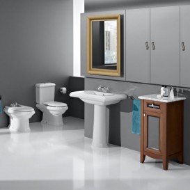 Раковина для ванной комнаты Roca America 63х51 см подвесная керамика белый A327491000