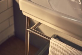 Консоль для раковины Roca Carmen 80 см латунь хром A851370425