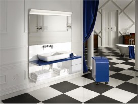 Раковина для ванної кімнати Roca Khroma 75х40 см накладна з полицею справа кераміка білий A327655000