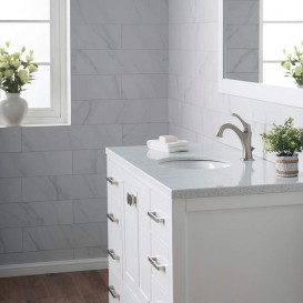 Раковина для ванной Kraus Elavo врезная 45,5х37,5 см керамика белый KCU-211