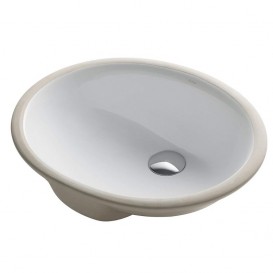 Раковина для ванной Kraus Elavo врезная 45,5х37,5 см керамика белый KCU-211