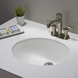 Раковина для ванной Kraus Elavo врезная 54х43,8 см керамика белый KCU-271