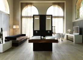 Раковина для ванной квадратная Kerasan Cento подвесная/накладная 45х45 см белая 354401