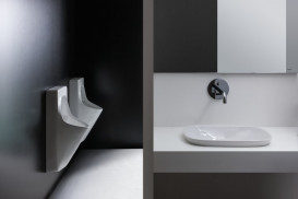 Раковина для ванной Laufen Ino 50х36,5 см керамика без перелива белый с покрытием LCC H8173024001121