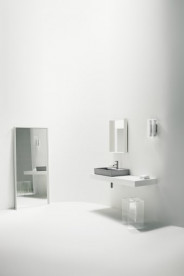 Раковина для ванной Laufen Kartell 50х46 см с 1 отверстием под смеситель керамика графит матовый H8103327581041