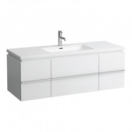 Раковина для ванной Laufen Living 130х48 см с 1 отверстием керамика белый H8164350001041