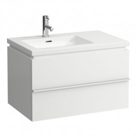 Раковина для ванной Laufen Living 75х48 см с 1 отверстием полка справа керамика белый H8174380001041