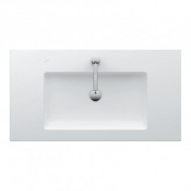 Раковина для ванної Laufen Living 90х48 см з 1 отвором без переливу кераміка білий H8164330001111