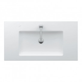 Раковина для ванної Laufen Living 90х48 см з 1 отвором шліфована кераміка білий H8164340001041