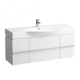 Раковина для ванної Laufen Palace 120х51 см подрізна з одного боку білий H8117040001351