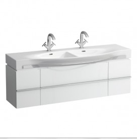 Раковина для ванной Laufen Palace 150х51 см с полотенцедержателем белый H8147060001351