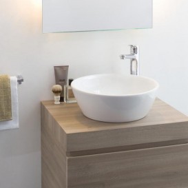 Раковина для ванной Laufen Pro B 42 см накладная белый с покрытием LCC H8129624001091